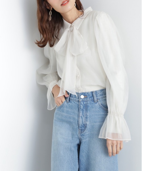 JILL STUART（ジルスチュアート）の「◇セリシアシアーブラウス