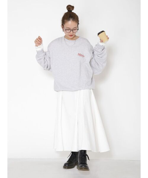 Ungrid（アングリッド）の「バックレースアップニットセットワンピース（ワンピース・レディース・ブラック/パープル/アイボリー・FREE）」の13枚目の写真