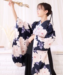 KYOETSU 簡単着付け袴5点セット　サイズ150 キッズ簡単着付け袴セット（着物）｜KYOETSU（キョウエツ）の