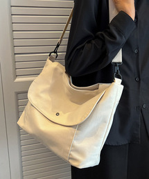 c.u.l | ハンドル付き ユニセックス キャンバスショルダーバック cula566(ショルダーバッグ)