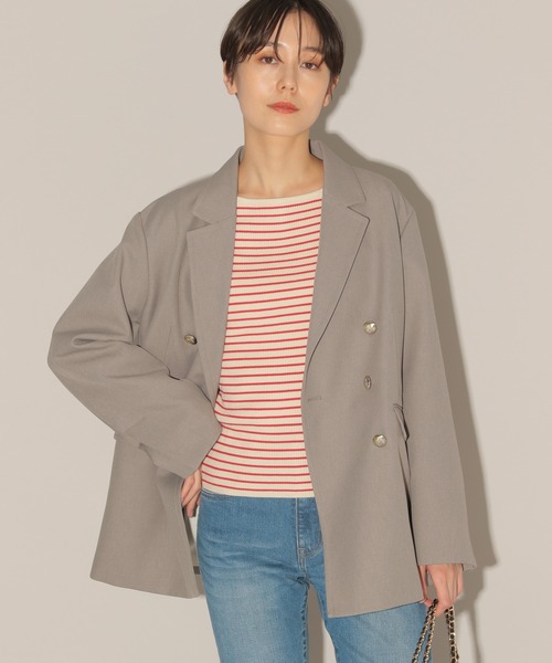 BARNYARDSTORM（バンヤードストーム）の「BARNYARDSTORM / ボーダーニット（ニット/セーター・レディース・レッド/ブラック×ホワイト・1/0）」の18枚目の写真