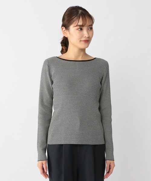 BARNYARDSTORM（バンヤードストーム）の「BARNYARDSTORM / ボーダーニット（ニット/セーター・レディース・レッド/ブラック×ホワイト・1/0）」の22枚目の写真