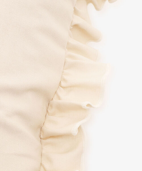 Afternoon Tea(アフタヌーンティー)の「フリルクッション(クッション/クッションカバー・レディース・アイボリー/ベージュ・ONE SIZE)」の11枚目の写真