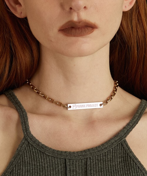 PRANK PROJECT（プランクプロジェクト）の「ロゴプレート2WAYネックレス/Logo Plate Two-way Necklace（ネックレス・レディース・マルチ・FREE）」の9枚目の写真