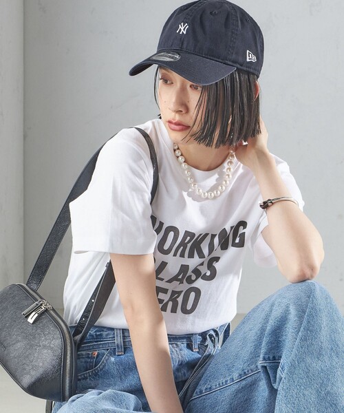 NEW ERA（ニューエラ）の「【SHIPS別注】NEWERA:MINI LOGO（キャップ・レディース・ネイビー/ベージュ/ワイン・ONE SIZE/フリー）」の15枚目の写真