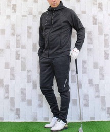 TopIsm（トップイズム）の「ゴルフ ハイネックパーカー 上下セットアップ ゴルフウェア（ゴルフグッズ・メンズ）」