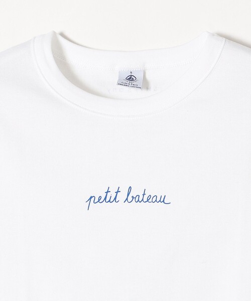PETIT BATEAU（プチバトー）の「【SHIPS any別注】PETIT BATEAU:半袖 Tシャツ 23SS（Tシャツ/カットソー・レディース・ブラック/ホワイト・ONE SIZE）」の5枚目の写真