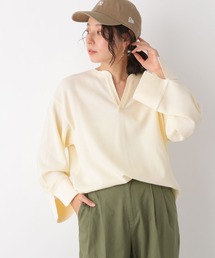 カラーワッフルプルオーバー 177190