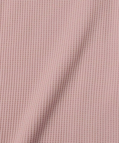 LEPSIM(レプシィム)の「カラーワッフルプルオーバー 177190(Tシャツ/カットソー・レディース・グレー/アイボリー/ライトグリーン/ライトピンク・FREE)」の9枚目の写真