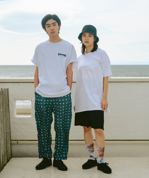 WHIMSIC（ウィムジック）の「【WHIMSIC×THRASHER】GO TO PRISON（Tシャツ/カットソー・メンズ・ホワイト/ライトグレー/ブラック・FREE）」の9枚目の写真