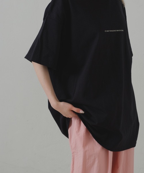 WHIMSIC（ウィムジック）の「【WHIMSIC×THRASHER】GO TO PRISON（Tシャツ/カットソー・メンズ・ホワイト/ライトグレー/ブラック・FREE）」の20枚目の写真