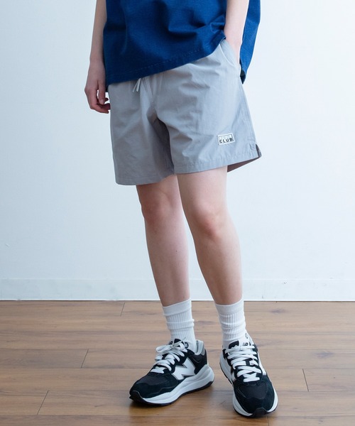 PRO CLUB (プロクラブ)の「PRO CLUB コットン/ナイロン スイム ショーツ(その他パンツ・メンズ・イエロー/ブラック/ブルー/シルバー・LARGE/MEDIUM/SMALL)」の4枚目の写真