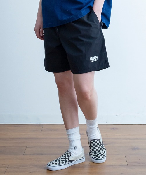 PRO CLUB (プロクラブ)の「PRO CLUB コットン/ナイロン スイム ショーツ(その他パンツ・メンズ・イエロー/ブラック/ブルー/シルバー・LARGE/MEDIUM/SMALL)」の2枚目の写真