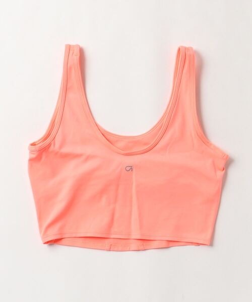 GAP(ギャップ)の「GapFit エクリプス クロップド ブラキャミ(タンクトップ・レディース・ネイビー/ブラック/コーラル/パープル・S/M/XS/L/XXS)」の11枚目の写真