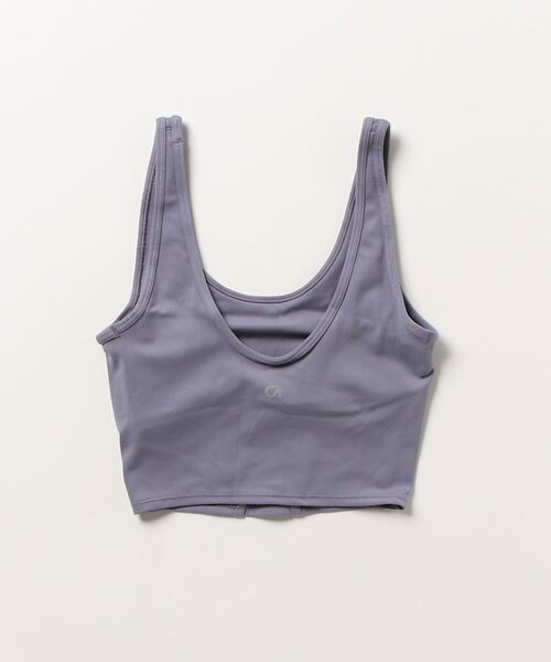 GAP(ギャップ)の「GapFit エクリプス クロップド ブラキャミ(タンクトップ・レディース・ネイビー/ブラック/コーラル/パープル・S/M/XS/L/XXS)」の12枚目の写真