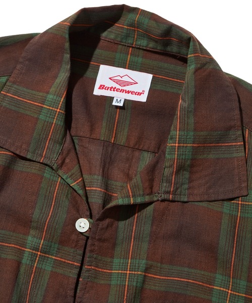 Battenwear(バテンウエア)の「【Battenwear/バテンウェア】日本製 プルオーバーシャツ/TOPANGA PULLOVER(シャツ/ブラウス・メンズ・イエロー系その他/ブラウン系その他・SMALL/MEDIUM/X-LARGE/LARGE)」の5枚目の写真