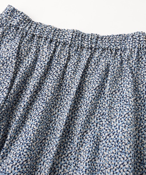NIMES（ニーム）の「プリントフレアスカート（スカート・レディース・ブルー/ブラック・FREE）」の5枚目の写真