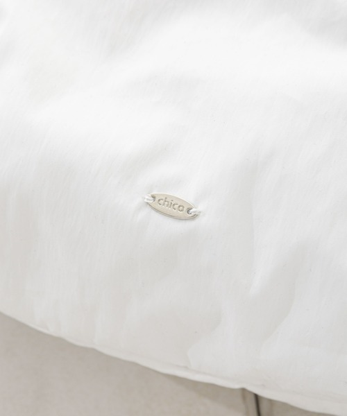 Chico(チコ)の「ドロストハンドルナイロンショルダーバッグ(ショルダーバッグ・レディース・ブルー/ブラック/ホワイト/ベージュ・FREE)」の18枚目の写真