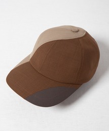 INDIETRO ASSOCIATION（インディエトロアソシエーション）の「Color-blocking Cap / カラーブロッキングキャップ（キャップ）」