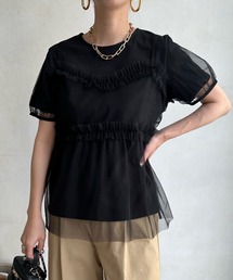 【WEB限定】チュールビスチェ+Tシャツセット