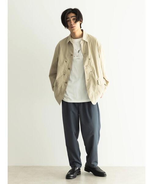 CRAFT STANDARD BOUTIQUE(クラフトスタンダードブティック)の「STARTING OVER TEE(Tシャツ/カットソー・レディース・グレイッシュベージュ/チャコールグレー/オフホワイト・L/XL/M)」の14枚目の写真