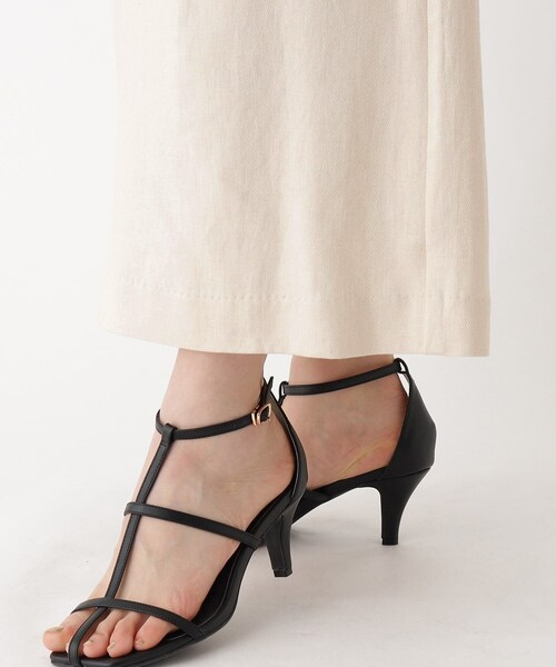 OPAQUE.CLIP(オペークドットクリップ)の「◆セットアップ対応 レーヨンリネンナロースカート【洗える】(スカート・レディース・ブラウン系その他/ライトベージュ・36/42/38/40)」の18枚目の写真