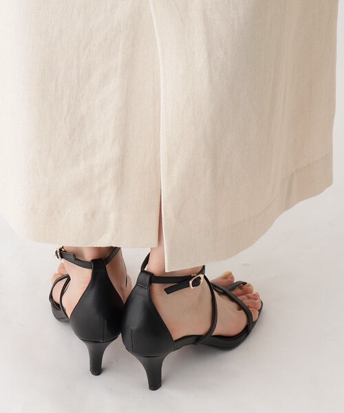 OPAQUE.CLIP(オペークドットクリップ)の「◆セットアップ対応 レーヨンリネンナロースカート【洗える】(スカート・レディース・ブラウン系その他/ライトベージュ・36/42/38/40)」の19枚目の写真