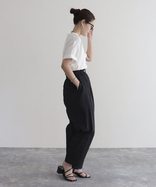 fredy emue（フレディエミュ）の「ロゴプリント半袖Tシャツ（Tシャツ/カットソー・レディース・ライトグレー/オレンジ/ブルー・38）」の15枚目の写真