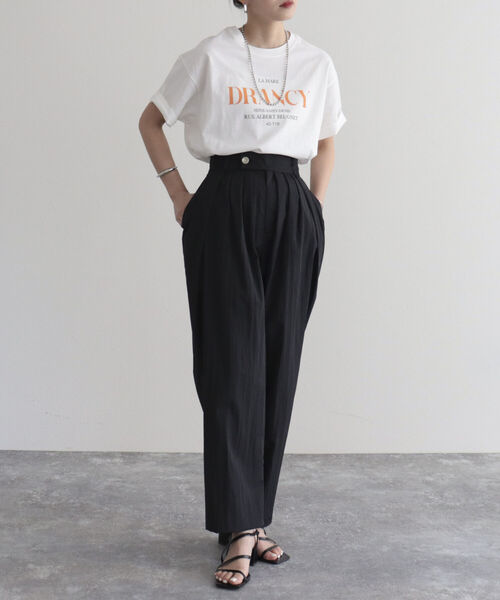 fredy emue（フレディエミュ）の「ロゴプリント半袖Tシャツ（Tシャツ/カットソー・レディース・ライトグレー/オレンジ/ブルー・38）」の16枚目の写真