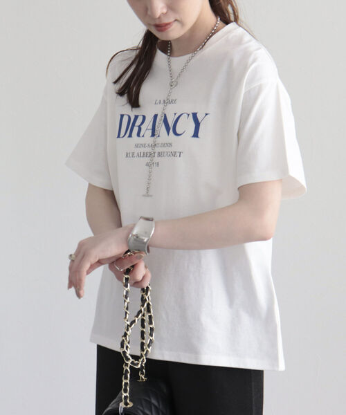 fredy emue（フレディエミュ）の「ロゴプリント半袖Tシャツ（Tシャツ/カットソー・レディース・ライトグレー/オレンジ/ブルー・38）」の17枚目の写真