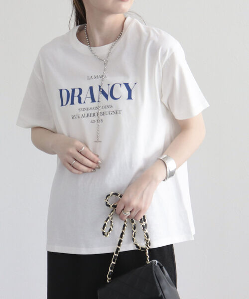 fredy emue（フレディエミュ）の「ロゴプリント半袖Tシャツ（Tシャツ/カットソー・レディース・ライトグレー/オレンジ/ブルー・38）」の18枚目の写真