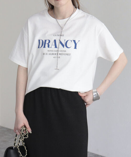 fredy emue（フレディエミュ）の「ロゴプリント半袖Tシャツ（Tシャツ/カットソー・レディース・ライトグレー/オレンジ/ブルー・38）」の19枚目の写真