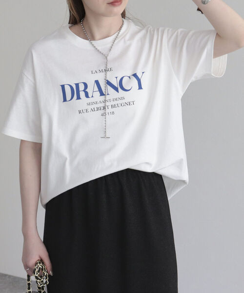 fredy emue（フレディエミュ）の「ロゴプリント半袖Tシャツ（Tシャツ/カットソー・レディース・ライトグレー/オレンジ/ブルー・38）」の20枚目の写真