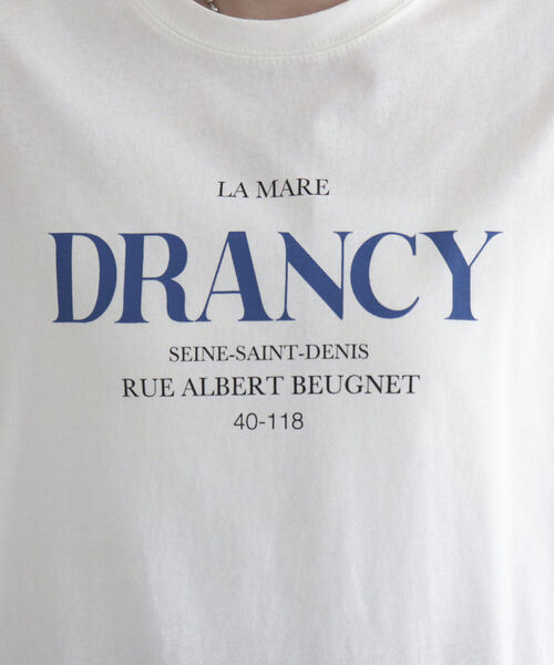 fredy emue（フレディエミュ）の「ロゴプリント半袖Tシャツ（Tシャツ/カットソー・レディース・ライトグレー/オレンジ/ブルー・38）」の7枚目の写真