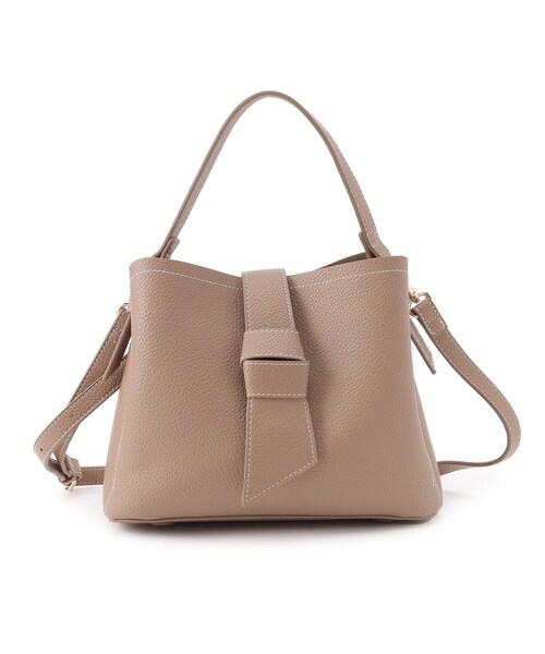 couture brooch（クチュールブローチ）の「◆リボンミニバック（ショルダーバッグ・レディース・ピンク/アイボリー/ブラック・00）」の5枚目の写真