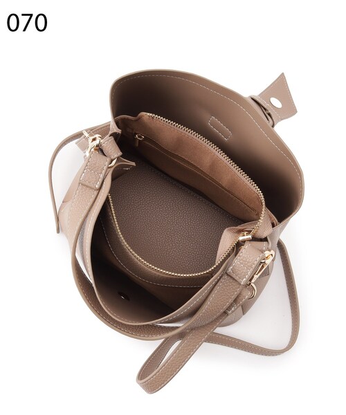 couture brooch（クチュールブローチ）の「◆リボンミニバック（ショルダーバッグ・レディース・ピンク/アイボリー/ブラック・00）」の11枚目の写真