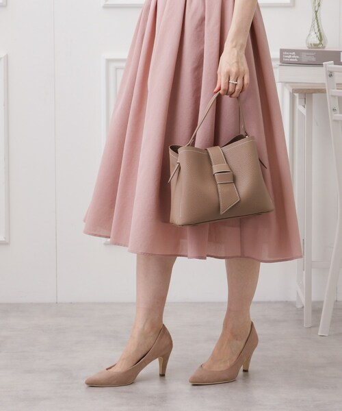 couture brooch（クチュールブローチ）の「◆リボンミニバック（ショルダーバッグ・レディース・ピンク/アイボリー/ブラック・00）」の19枚目の写真