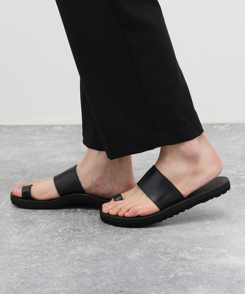 Jutta Neumann /ユッタニューマン エルメス　8D 黒 ブラック JUTTA NEUMANN / ユッタ ニューマン】別注 HERMESカーフレザー