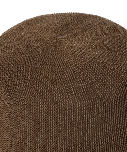 BAYFLOW（ベイフロー）の「サーモバケットハット（ハット・レディース・オフホワイト/ブラウン・FREE）」の8枚目の写真