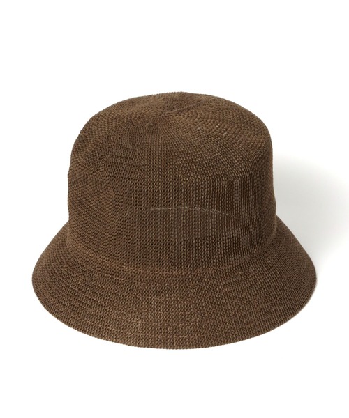 BAYFLOW（ベイフロー）の「サーモバケットハット（ハット・レディース・オフホワイト/ブラウン・FREE）」の18枚目の写真