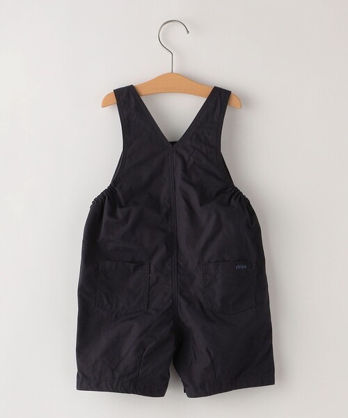 SHIPS（シップス）の「SHIPS KIDS:80～90cm / ベビー オーバーオール（ロンパース・キッズ・ナチュラル/ネイビー・90/80）」の3枚目の写真
