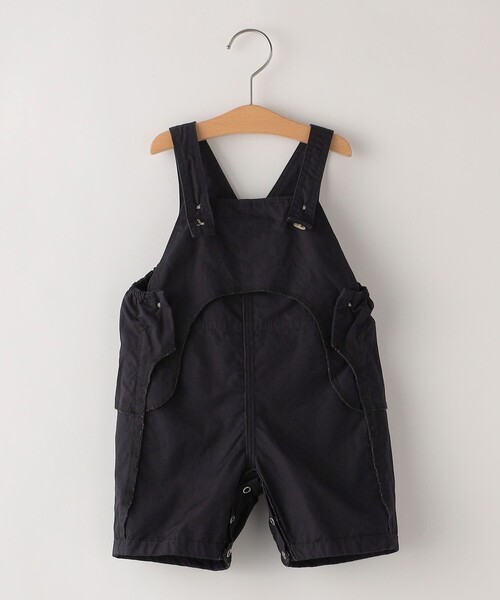 SHIPS（シップス）の「SHIPS KIDS:80～90cm / ベビー オーバーオール（ロンパース・キッズ・ナチュラル/ネイビー・90/80）」の4枚目の写真