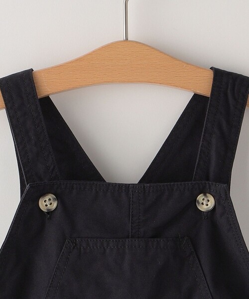 SHIPS（シップス）の「SHIPS KIDS:80～90cm / ベビー オーバーオール（ロンパース・キッズ・ナチュラル/ネイビー・90/80）」の6枚目の写真