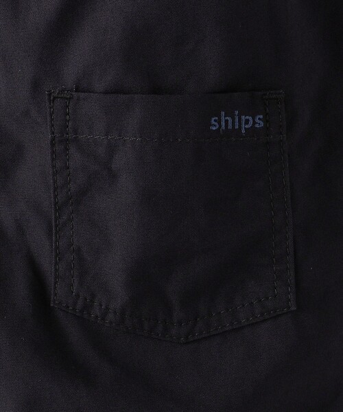SHIPS（シップス）の「SHIPS KIDS:80～90cm / ベビー オーバーオール（ロンパース・キッズ・ナチュラル/ネイビー・90/80）」の9枚目の写真