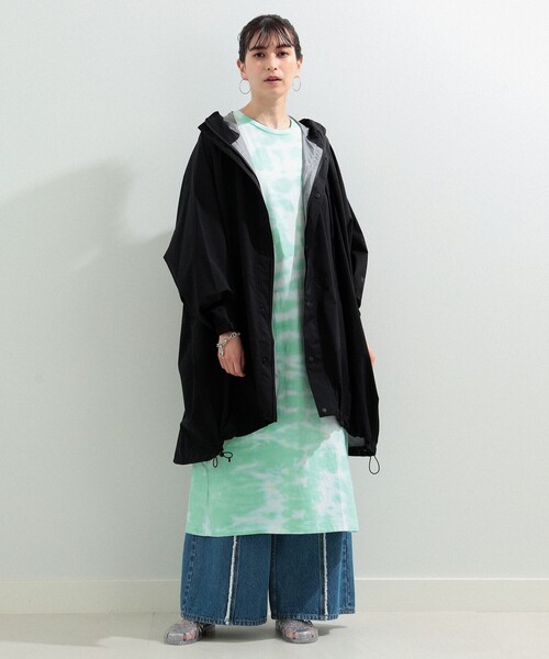 Ray BEAMS（レイビームス）の「THE NORTH FACE / Taguan Poncho（その他アウター・レディース・ブラウン系その他3/ブラック・MEDIUM）」の10枚目の写真