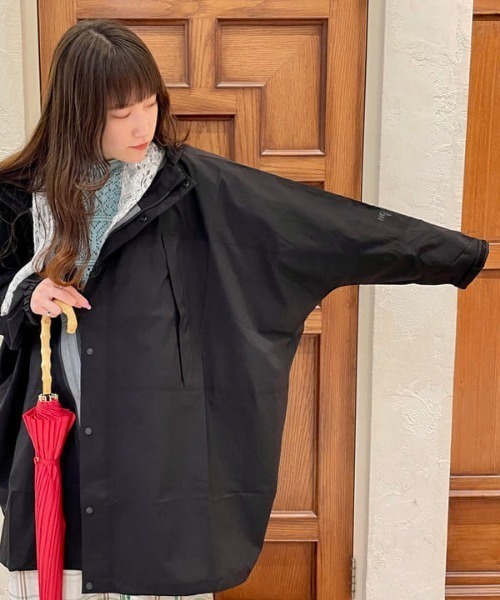 Ray BEAMS（レイビームス）の「THE NORTH FACE / Taguan Poncho（その他アウター・レディース・ブラウン系その他3/ブラック・MEDIUM）」の21枚目の写真