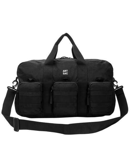 ARTSAC( アートサック)の「ART SAC/アートサック Harring Triple Holdall ダッフルバッグ(ボストンバッグ・メンズ・サンドベージュ/ブラック/グレー/カーキ/ライトピンク・ONE SIZE)」の13枚目の写真