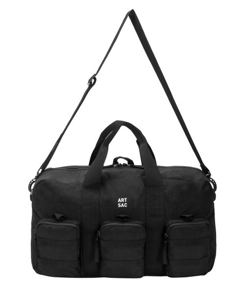 ARTSAC( アートサック)の「ART SAC/アートサック Harring Triple Holdall ダッフルバッグ(ボストンバッグ・メンズ・サンドベージュ/ブラック/グレー/カーキ/ライトピンク・ONE SIZE)」の12枚目の写真