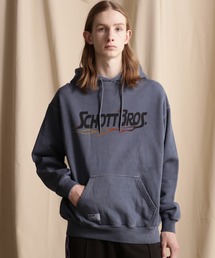 Schott/ショット/HOODED SWEAT FIRE SCRIPT/ファイアスクリプト パーカー