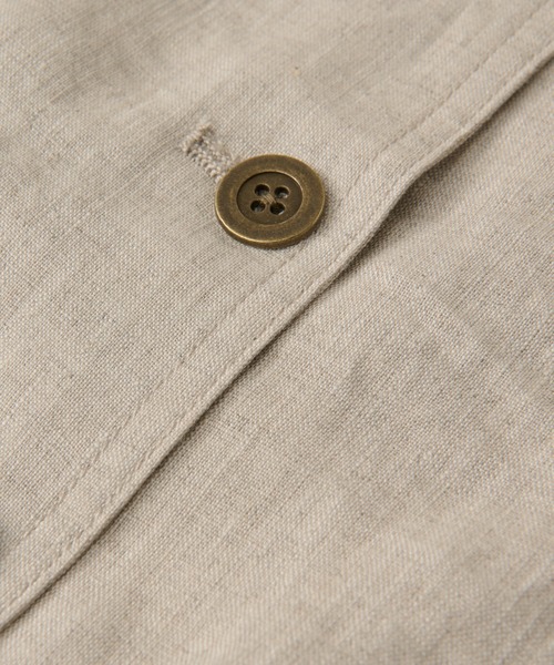 RIVE DROITE（リヴドロワ）の「リネンジレ（その他アウター・レディース・ブラック/ベージュ・FREE）」の9枚目の写真